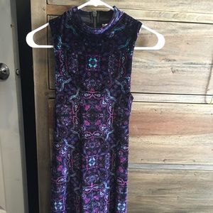 Ecoté velvet midi dress
